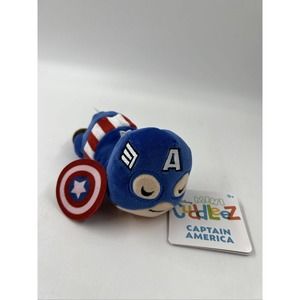 Captain America Marvel and Disney Mini Cuddleez 6.5" Mini Plush Toy